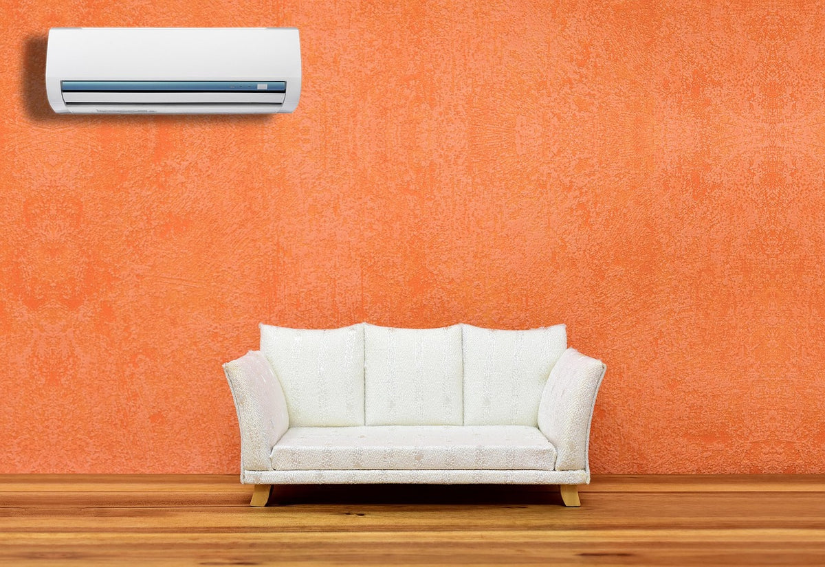 Salón con aire acondicionado: cómo limpiar el aire acondicionado en casa