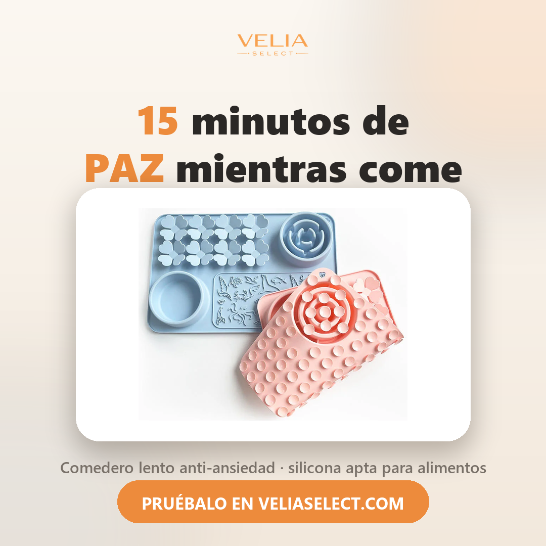 15 minutos de paz mientras tu perro come - lick mat Velia Select